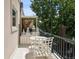 Charming outdoor patio with comfortable seating and decorative elements, perfect for relaxing and entertaining at 790 N Clarkson St # 206, Denver, CO 80218