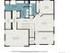 Second floor plan featuring bedrooms, bathrooms, walk in closets, laundry, and sitting room at 5475 Shoshone Dr, Longmont, CO 80504