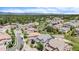 Scenic aerial shot of a meticulously landscaped community with lush trees and well-maintained streets at 7033 E Lake Cir, Centennial, CO 80111