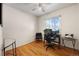 Office space in room with a large window offering natural light at 6880 W Airview Ave, Lakewood, CO 80232