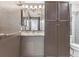 Bathroom features a granite vanity and tile floor at 2670 E Otero Pl # 11, Centennial, CO 80122