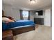 Bedroom featuring carpet flooring, and a large window providing natural light at 416 Pluto Ct, Lone Tree, CO 80124