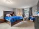 Spacious bedroom featuring carpet flooring, and a large window providing natural light at 416 Pluto Ct, Lone Tree, CO 80124