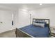 Clean bedroom with white walls, carpet, a double closet and a bed with a blue comforter at 3529 S Telluride Cir # D, Aurora, CO 80013