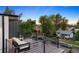 Outdoor deck featuring lounge furniture and a beautiful neighborhood view at 2248 S Lincoln St, Denver, CO 80210