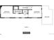 Third floor plan with bedroom, bathroom, closet, and balcony at 2248 S Lincoln St, Denver, CO 80210