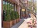 Trendy building facade with potted trees and urban street view at 2248 S Lincoln St, Denver, CO 80210