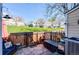 Back yard area including a patio and an area of well maintained grass at 9565 W Coal Mine Ave # A, Littleton, CO 80123
