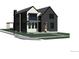Contemporary home with mixed siding, covered entry and balcony at 2403 Chase St, Edgewater, CO 80214