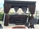 Backyard featuring hot tub and fire pit at 22400 County Road 10, Hudson, CO 80642