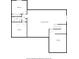 Basement floorplan highlighting recreational room, bedroom, bathroom, and storage areas at 6603 Canyonpoint Rd, Castle Pines, CO 80108