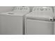 Laundry Room featuring white GE washer and dryer units next to each other at 16099 Alberta Dr, Parker, CO 80134