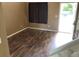 Bright entryway with hardwood floors, neutral walls, and natural light, creating a welcoming space at 9926 Apollo Bay Way, Highlands Ranch, CO 80130