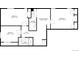 Detailed floorplan showcasing the layout of the bedrooms, laundry, and recreation room at 4102 W Union Ave, Denver, CO 80236