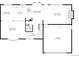 Detailed floorplan showcasing the kitchen, living room, and garage layouts at 4102 W Union Ave, Denver, CO 80236