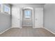 Spacious bedroom with neutral walls, carpeting, two closets and charming architectural details at 10778 Dayton Way, Commerce City, CO 80640