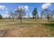 Well-maintained grassy area near apartment buildings on a partly cloudy day at 9320 E Center Ave # 7A, Denver, CO 80247