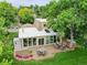 Aerial view of the home's deck area with outdoor dining and lounge area at 6359 S Locust Way, Centennial, CO 80111