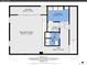 Detailed floor plan of the basement level, including recreation room, laundry, utility and bath at 6359 S Locust Way, Centennial, CO 80111