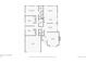 Detailed floor plan showcasing the layout of the first floor, including the kitchen, bedrooms, and living spaces at 8164 Flower Cir, Arvada, CO 80005