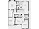 Upstairs floor plan featuring primary suite, bedrooms, baths, laundry, and loft at 39720 Congress Ln, Elizabeth, CO 80107