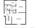 Upstairs floor plan showing bath, laundry, walk-in closet, hall, and bedroom at 10679 Union Way, Broomfield, CO 80021