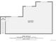Basement floor plan with dimensions, providing a clear layout of the space and stairwell in lower level at 12708 Tamarac St, Thornton, CO 80602