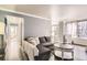 Comfortable living room showcasing a spacious layout and large windows for great lighting at 789 N Clarkson St # 705, Denver, CO 80218