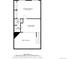 Second floor plan featuring a primary bedroom, sitting room, and bathrooms, with clearly marked dimensions at 7624 S Cove Cir, Centennial, CO 80122