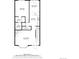 Detailed floor plan showcasing the layout of the home with labeled rooms and dimensions for each level at 7624 S Cove Cir, Centennial, CO 80122