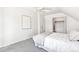 Cozy bedroom with gray carpet, ceiling fan and closet at 3513 Quitman St, Denver, CO 80212