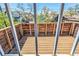 Private wood deck with views of the surrounding neighborhood at 3513 Quitman St, Denver, CO 80212
