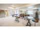 Finished basement area with stairs, a pool table, a bar with stools, and tables with chairs at 1261 W 170Th Ave, Broomfield, CO 80023