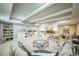 Spacious finished basement with recessed lighting, exposed ceiling beams, and plush seating area at 1261 W 170Th Ave, Broomfield, CO 80023