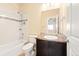 Well-appointed bathroom featuring a shower-tub combo, and modern fixtures at 5562 W 72Nd Pl, Westminster, CO 80003