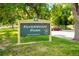 View of Faversham Park sign, welcoming residents to the local Westminster, CO park at 5562 W 72Nd Pl, Westminster, CO 80003