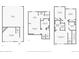 Detailed floor plan showcasing layout of kitchen, bedrooms, and living spaces at 3668 Pecos Trl, Castle Rock, CO 80109