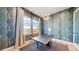 Home office with stylish wallpaper and a view at 1781 Chestnut Ave, Erie, CO 80516