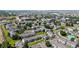 Aerial view of a well maintained townhome community at 10814 Bayfield Way, Parker, CO 80138