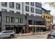 Upscale building featuring shops, dining, and hotel, with elegant outdoor seating at 3330 E 4Th Ave, Denver, CO 80206