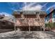 Exterior front view of the building with brick exterior and elevated design at 1355 Gaylord St # 6, Denver, CO 80206