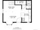 Floor plan featuring a living room, dining area, kitchen, laundry, and bathroom at 1355 Gaylord St # 6, Denver, CO 80206