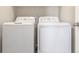 Efficient laundry room equipped with a modern washer and dryer at 22921 E Union Ave, Aurora, CO 80015