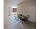 Cozy balcony featuring a charming outdoor dining set, creating a relaxing space for enjoying meals al fresco at 975 N Lincoln St # 3H, Denver, CO 80203