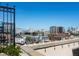 Rooftop patio with city skyline views at 975 N Lincoln St # 3H, Denver, CO 80203