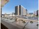 Breathtaking city views from the condo's balcony, perfect for enjoying Denver's skyline and urban landscape at 975 N Lincoln St # 3H, Denver, CO 80203