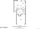 Floor plan featuring living room, kitchen, dining area, bath, room, foyer, hall and garage at 12717 E Cornell Ave, Aurora, CO 80014