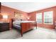 Bedroom features soft carpet, a large bed, and two large windows at 3505 Dinosaur St, Castle Rock, CO 80109