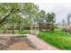 Beautifully landscaped community with a charming gazebo, offering a tranquil retreat for residents at 5250 S Huron Way # 13-312, Littleton, CO 80120