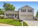 Charming two-story home with a well-manicured lawn, complemented by a two-car garage and tasteful landscaping at 7465 S Ivy Way, Centennial, CO 80112